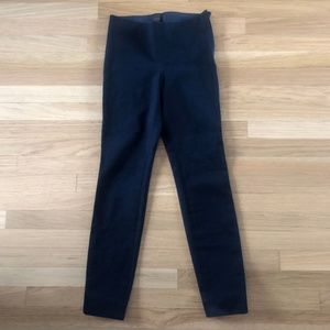 COS Slim Cotton-Twill Navy Trousers